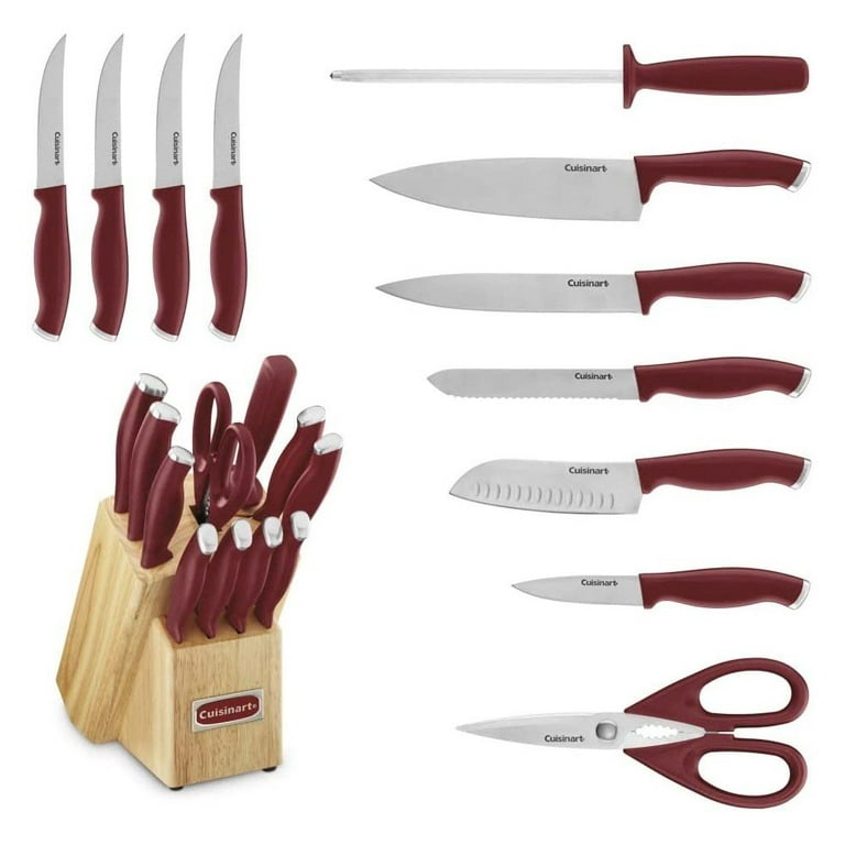Cuisinart Classic Collection 12-Piece Knife Block Set Stainless Steel NEW