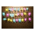 thumbnail image 2 of Tiptophomedecor Peel and Stick Wallpaper Wall Mural - Alphabet Lights - Removable Wall Decals, 2 of 3