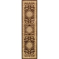 thumbnail image 3 of Unique Loom Versailles Collection Area Rug - Napoleon (2' 7" x 10' Runner Brown/Cream), 3 of 7