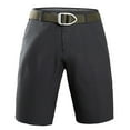 thumbnail image 2 of Antinious Mens Solid Button Waist Pocket Loose Straight Leg Casual Shorts, 2 of 5