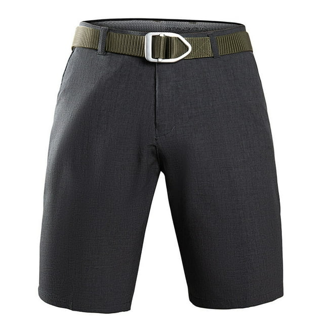 ohmzyzo Mens Shorts de Golf et de Randonnée Légers Décontractés Robe Travail Extensibles Voyage Hybrides Résistants à l'Eau avec Poches