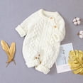 thumbnail image 2 of Coerni Unisex Baby Jumpsuit New Born Baby Boy Girl Romper Jumpsuit Outfits Clothes Boy Fall Baby Clothes 3 6 9 12 Months, 2 of 5