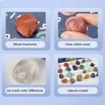 thumbnail image 7 of 24 Natural Crystal Exploration Kit, Geological Science Educational Set with Identification Guide, Treasure Hunt Adventure Gift for Holiday Learning(A), 7 of 7