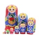 thumbnail image 1 of Muñeca rusa,Muñecas matrioska de madera de 10 niveles,Conjunto de muñecas rusas apilables para niños,Muñecas rusas Matrioska de madera apilables,Muñecas rusas tradicionales de anidación, 1 of 9