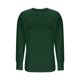 thumbnail image 4 of Camiseta sin mangas para mujer,Suéter de cuello en V de talla grande, top liso de manga larga con abertura en el dobladillo, poliéster, para uso diario y en casa, sopatenor, 4 of 8