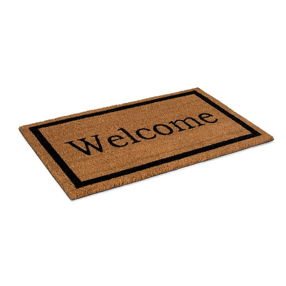BirdRock Home Welcome Coir Doormat - 18 x 30"