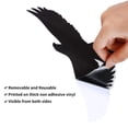 thumbnail image 3 of 9 piezas de gran tamaño anticolisión ventana se aferra pájaro forma ventana pegatina alerta pájaro ventana calcomanías para prevenir personas oso de fresa  Hogar, 3 of 5
