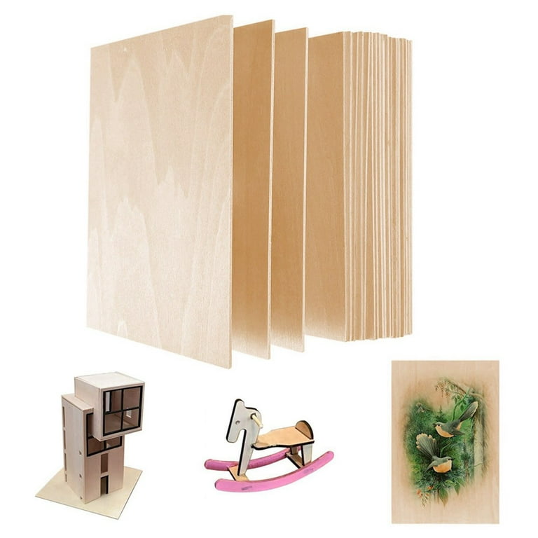 Basswood Sheets 1/16 Thin Plywood Board Basswood Sheets For - Temu