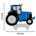 thumbnail image 3 of Maxora Personalized Ornaments Customized Christmas ornament Tractor Blue Personalized Ornament Free Customize, 3 of 7