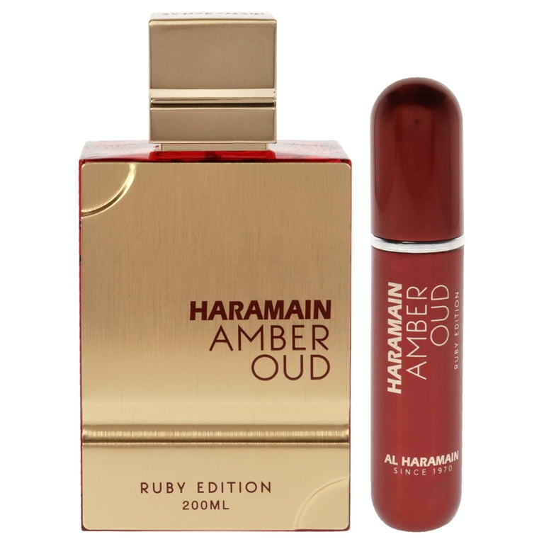 Al Haramain Amber Oud Ruby Eau De Parfum Spray (Unisex) By Al Haramain - 6.7 oz Al Haramain Amber Oud Ruby Eau De Parfum Spray (Unisex) By Al Haramain - 6.7 oz
