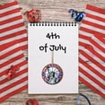 thumbnail image 6 of IGEED Independence Day Hanging Decor,4th of July Independence Day Patriotic Pendant Ornament,Summer Independence Day Decorations,Round Hanging for Holiday Veteran Day Tree Decorations, 6 of 7