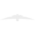 thumbnail image 2 of 96"W x 16"H x 2"D x 6"F, 4/12 Pitch, Alberta Architectural Grade PVC Gable Bracket, 2 of 8