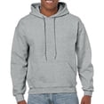 thumbnail image 3 of Gildan - Sudadera con capucha de combinación de tejidos Unisex (Gris Sport), 3 of 3