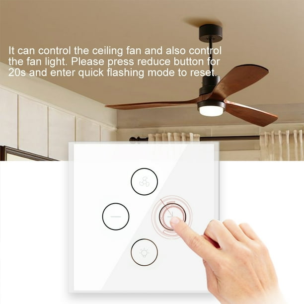 Light Switch Control Fan With Google Home Wall Switch Alexa