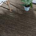 thumbnail image 4 of Gravel Black/Natural Handwoven Jute Rug, 6' x 9', 4 of 5