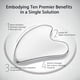 thumbnail image 5 of Herramienta facial Gua Sha Daubigny de acero inoxidable para rostro y cuerpo, 5 of 7
