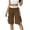 Brown-shorts, variant on Womens Color Block Cargo Shorts High Waisted Pocketed Casual Streetwear Bottoms Active Knee Length Pants Pink S
