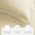 thumbnail image 4 of Duvet Cover Set - Ultra Soft & Breathable - Ivory Wheatfield Floral for King Size Bedding by Comfort Canopy, 4 of 11