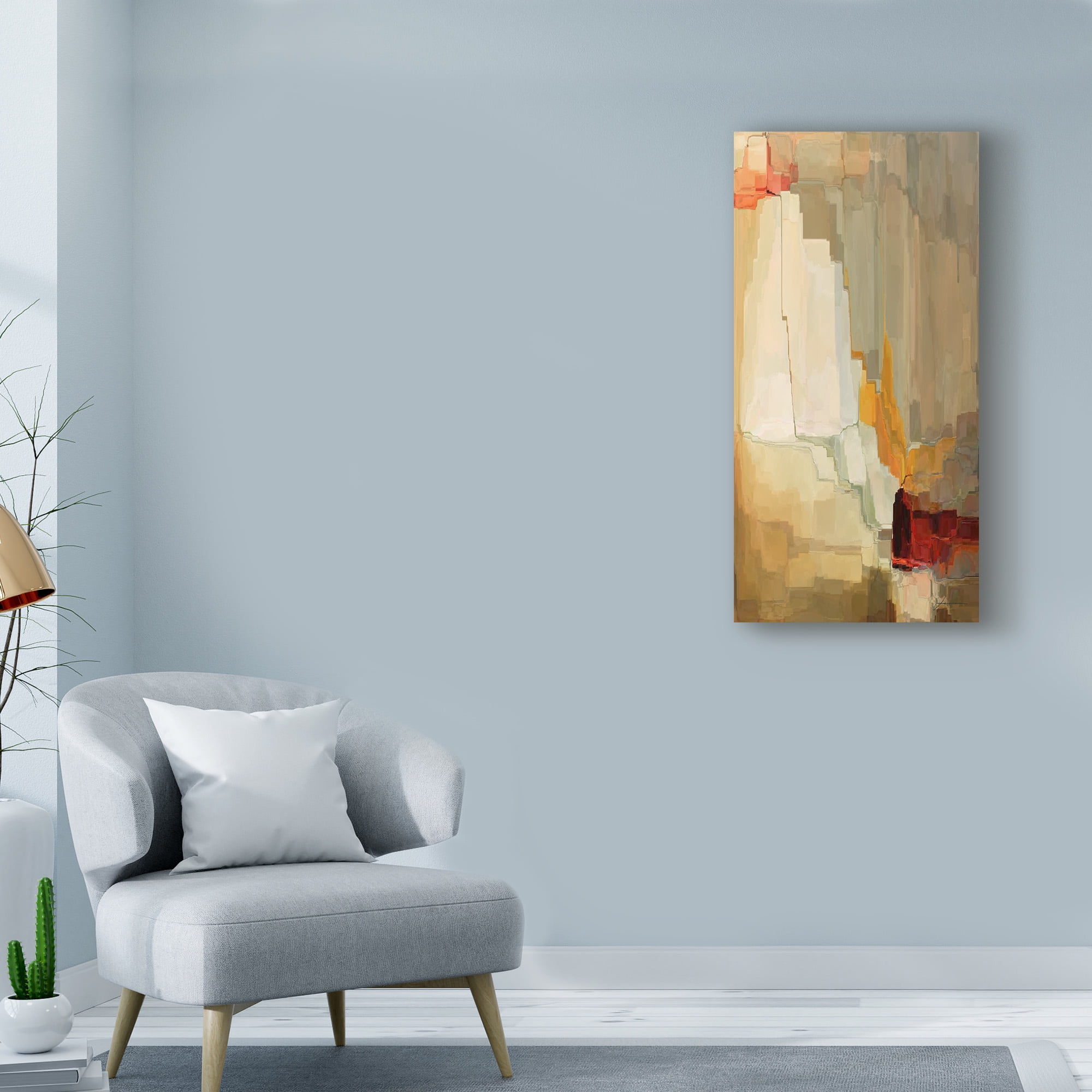 Trademark Fine Art 'Mesa Panels II' Canvas Art by James Burghardt