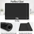 thumbnail image 3 of Silicone Kitchen Counter Mat for Coffee Machines 40x50cm Non Slip Design Black, 3 of 9