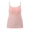 thumbnail image 4 of No Boundaries Shelf Bra Cami Top, Women's, 4 of 5