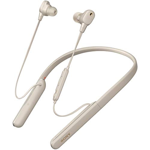 Sony Wireless noise canceling earphones Platinum Silver WI 