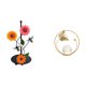 thumbnail image 1 of Soporte Para Pañuelos De Papel Con Forma De Girasol De Cristal Radiante. Elegante Soporte Metálico Para Toallas De Papel Con Base Antideslizante, Ideal Para La Decoración Del Hogar, La, 1 of 8