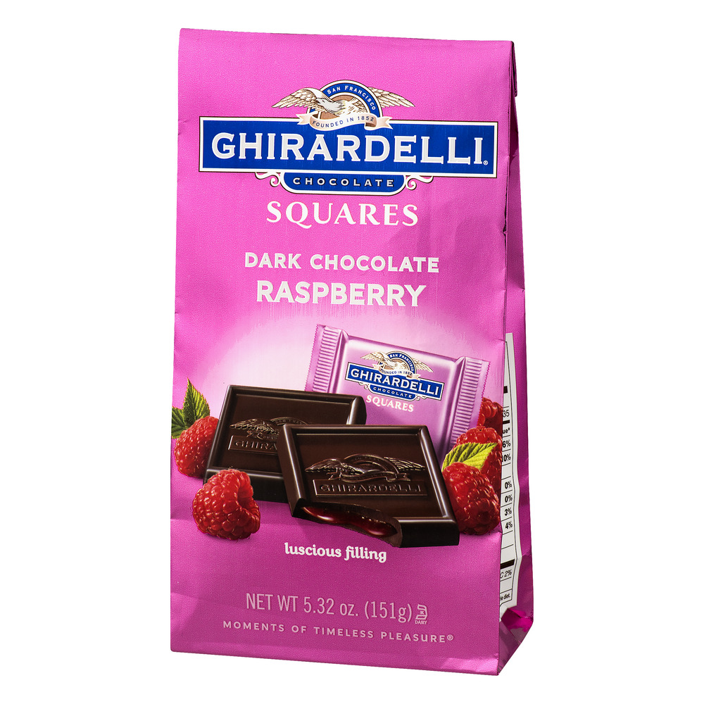 ghirardelli chocolate raspberry coffee calories