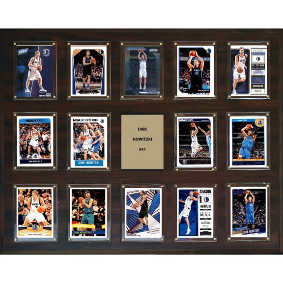 Dirk Nowitzki Dallas Mavericks 16'' x 20'' Plaque