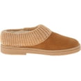 thumbnail image 5 of Clarks Womens Slipper Suede Leather Knitted Collar Clog Slippers - Plush Faux Fur Lining (Cinnamon Premium Suede, 6), 5 of 5
