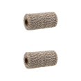 thumbnail image 2 of Yuarrent Cuerda de hilo de algodón de 100 metros y 2mm, cuerda de algodón para decoración del hogar, regalo de Navidad hecho a mano, embalaje Type3 NO3, 2 of 6