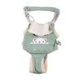 thumbnail image 1 of Arnés para caminar para bebés, protección contra caídas, suave, transpirable, ajustable, de mano, ayuda para caminar para niños, color verde, 1 of 10