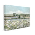 thumbnail image 3 of Stupell Industries Rural Flower Meadow Countryside Flowing Streams View Painting Gallery Wrapped Canvas Print Wall Art, Design by Sally Swatland, 3 of 5