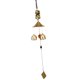 thumbnail image 1 of Milisten Campana De Metálica Decorativa Con Para Jardín Y Hogar En Color Dorado, 1 of 8