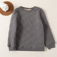 thumbnail image 2 of ZyeKqe Toddler Baby Clothes Boys Girls Cotton Quilted Tops Crewneck Long Sleeve Undershirts Thicken Winter Warm Base Layer, 2 of 3