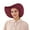 Claret, variant on Sun Hat With Hair Wrap and Head Scarf Removable Wide Brims Outdoor Gears