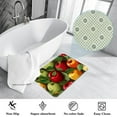 thumbnail image 3 of Fruit Non-Slip Polyester Office Rug, Machine Washable Chair Rug - for Office Spaces, 3 of 6