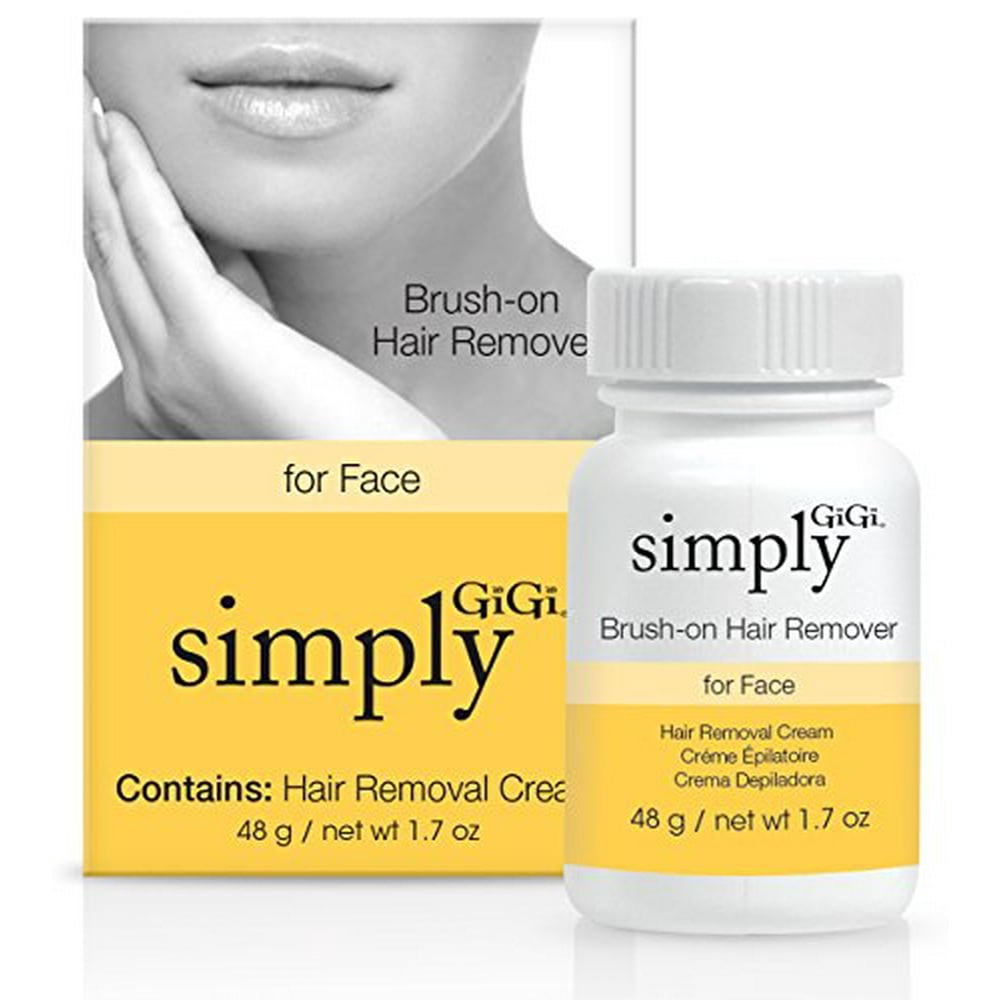 Simply GiGi Brushon Facial Hair Removal Cream, 1.7 oz