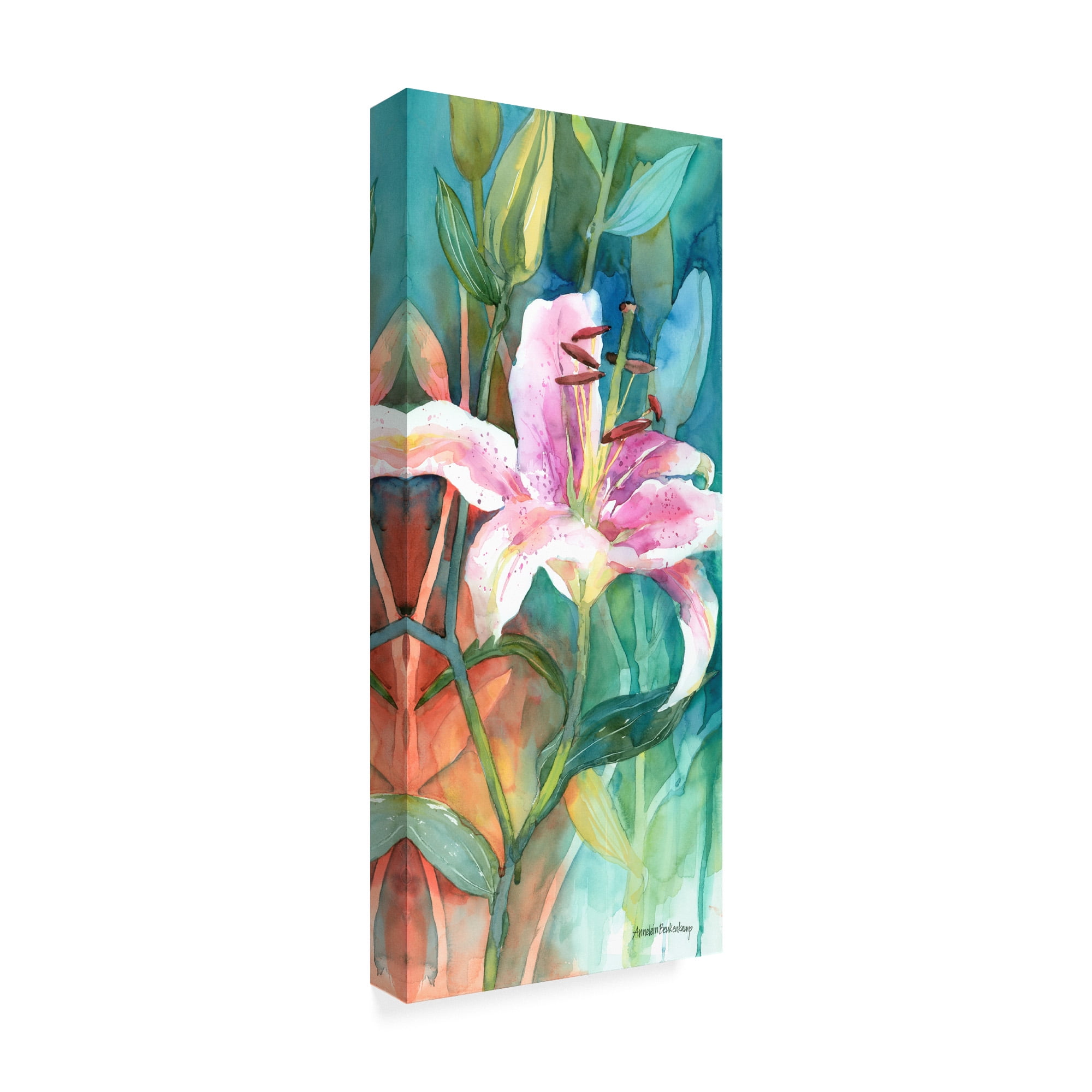 Trademark Fine Art 'Gaze Into The Light' Canvas Art by Annelein Beukenkamp