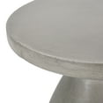 thumbnail image 3 of Laconia Lightweight Concrete Outdoor Side Table, Concrete Finish, 3 of 6
