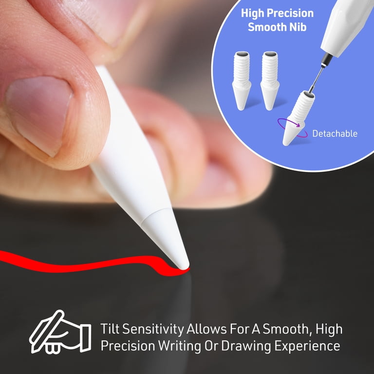 Xtreme Stylus Pen with 3 Replacement Tips, Fast Charging and 6hrs