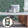 thumbnail image 6 of Yayeee Blank Wall Plate Cover 1-Gang 4.5"x2.7" Home Unused Decorative Outlet, Blue Floral Oranges, 6 of 7