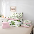 thumbnail image 6 of Castle Fairy Teens Vegetable Cucumber Twin Bedding Sets,Ribbon Bow Bedding Comforter Set, 6 of 8