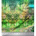 thumbnail image 2 of Soimoi Rayon Fabric Branch & Colorful Parrot Panel Fabric Prints by Yard 56 Inch Wide, 2 of 3
