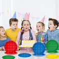 thumbnail image 5 of UgyDuky 40Pcs Building Block Party Supplies - 7In Colorful Themed Plates, Disposable Paper Tableware for Baby Shower, Birthday Decor, 5 of 5