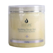 La Cure Dead Sea Soothing Scrub Salts, Natural Cream Exfoliant, (1.65 lb)