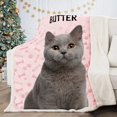 thumbnail image 4 of Custom Pet Photo - Personalized Custom Blanket - Gift For Pet Lovers, Dog, 4 of 9