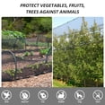 thumbnail image 2 of Bird Netting, Keylever 25 x 25 FT, Reusable Chicken Wire Fencing Mesh, 3/4” Nylon Mesh Poultry Netting for Plants Fruit Trees Against Birds Deer Squirrels, 2 of 9