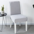 thumbnail image 3 of Zeus Chair Cover Elastic Stretch Detachable Fabric Dining Room Chair Slipcovers Sets for Kitchen, 3 of 7
