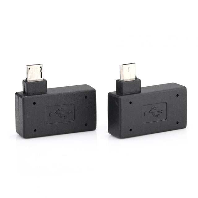 Oubit Micro Adapter,2Pcs USB 2.0 Female Micro USB Adapter Micro US Superior Craftsmanship